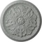 Ekena Millwork Washington Ceiling Medallion (Fits Canopies up to 2 7/8"), 17 1/8"OD x 1 1/2"P, Primed White CM17WA - alternate 1